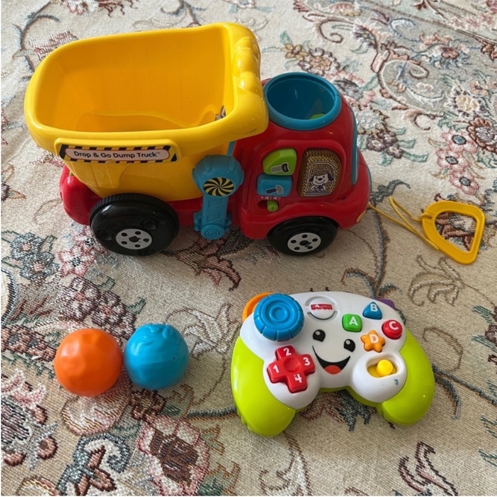 VTech Drop & Go Dump Truck, Fisher-Price Laugh And Learn Game Controller